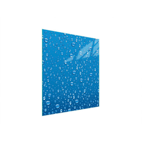 Glasschneidebrett 45x52 Tropfen