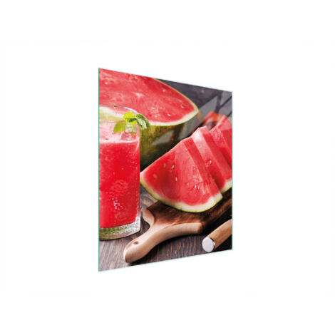 Glasschneidebrett 45x52 Wassermelone