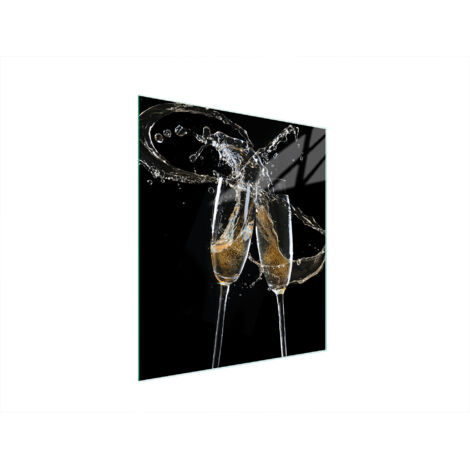 Glasschneidebrett 45x52 Wein