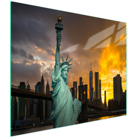 Glasschneidebrett 52x30 CITY