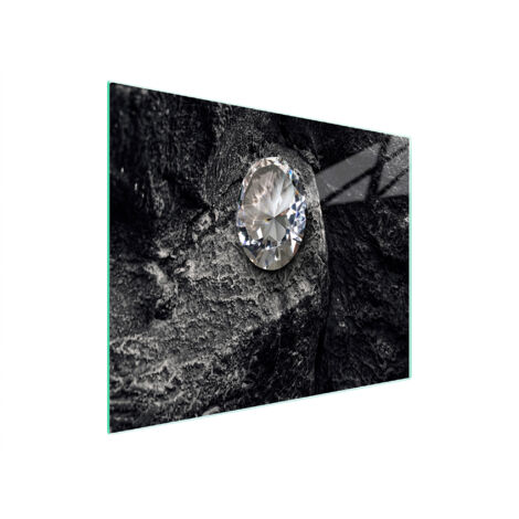 Glasschneidebrett 52x30 Diamant