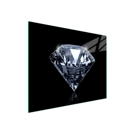 Glasschneidebrett 52x30 Diamant