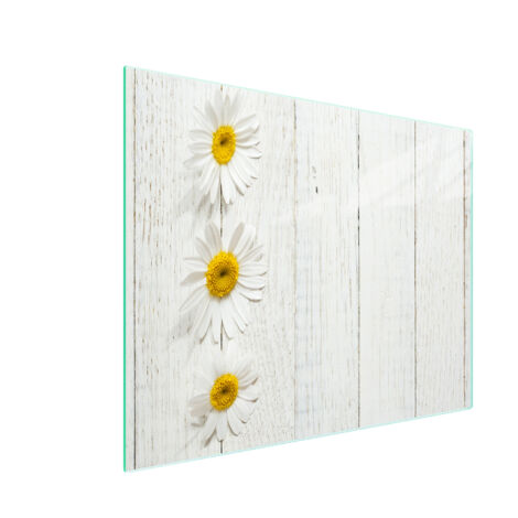 Glasschneidebrett 52x30 Holz