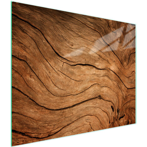 Glasschneidebrett 52x30 Holz