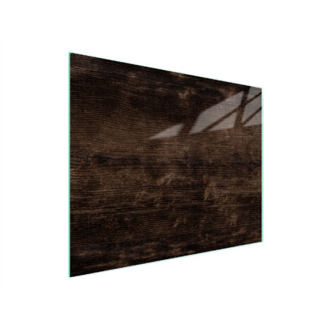 Glasschneidebrett 52x30 Holz