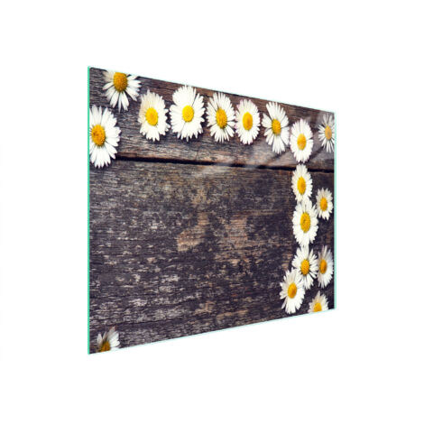 Glasschneidebrett 52x30 Holz
