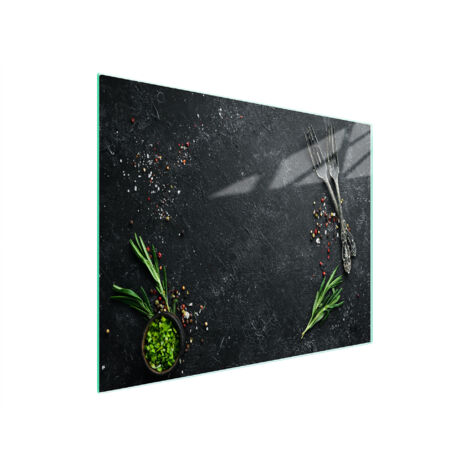 Glasschneidebrett 52x30 Küche