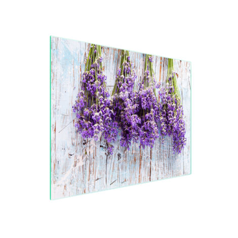 Glasschneidebrett 52x30 Lavendel