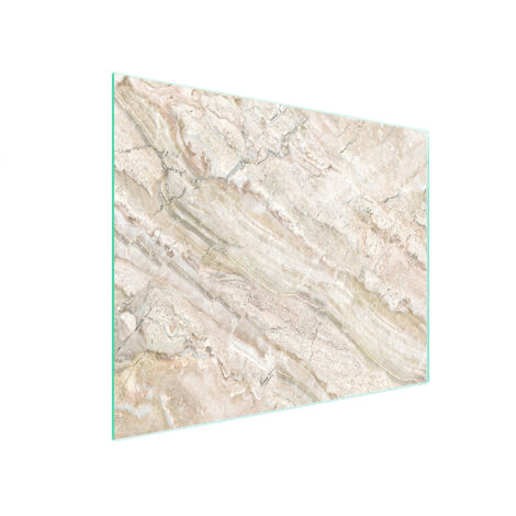 Glasschneidebrett 52x30 Marmor