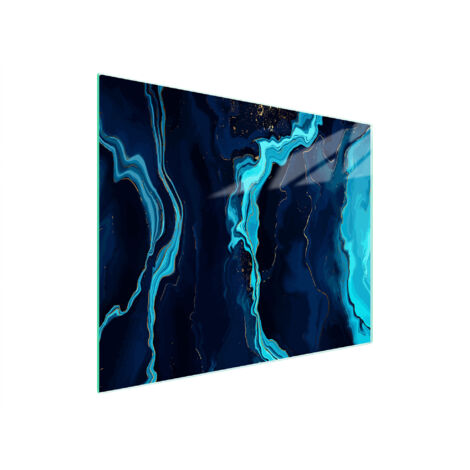 Glasschneidebrett 52x30 Marmor