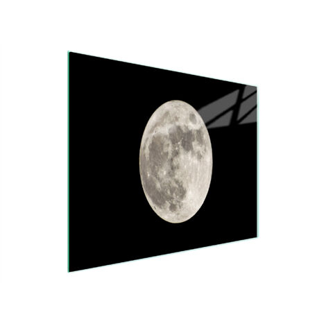 Glasschneidebrett 52x30 Mond