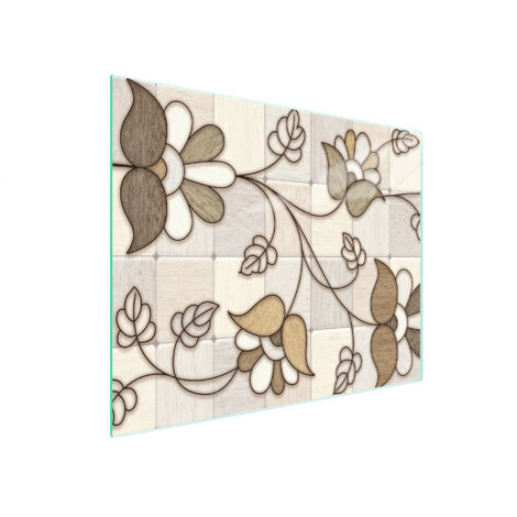 Glasschneidebrett 52x30 Mosaik