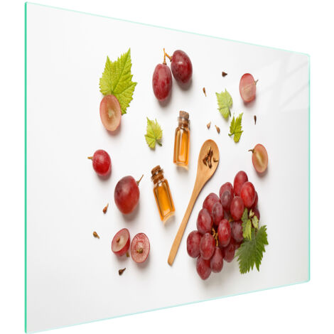 Glasschneidebrett 52x30 Obst