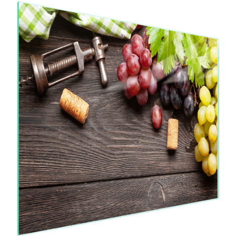 Glasschneidebrett 52x30 Obst