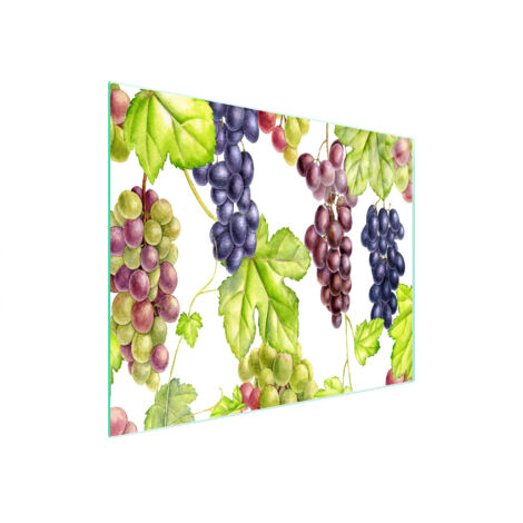 Glasschneidebrett 52x30 Obst