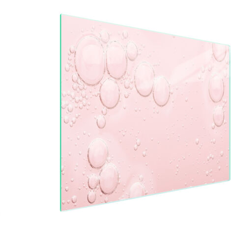 Glasschneidebrett 52x30 Rosa