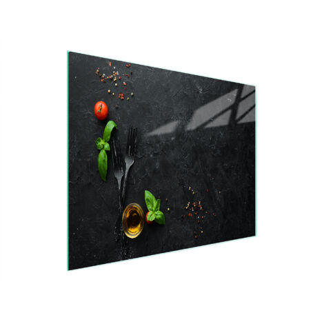Glasschneidebrett 52x30 schiefer