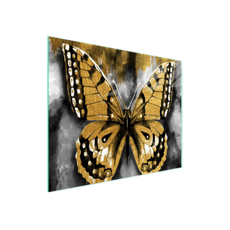 Glasschneidebrett 52x30 Schmetterling
