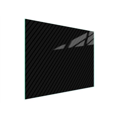 Glasschneidebrett 52x30 Schwarz