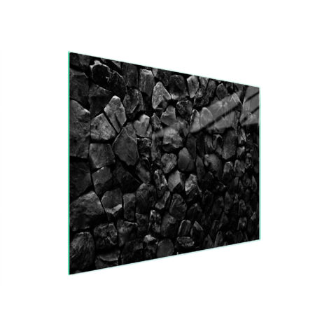 Glasschneidebrett 52x30 Steine