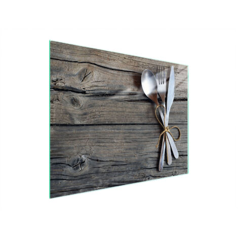 GLASSCHNEIDEBRETT 52x40 BESTECK
