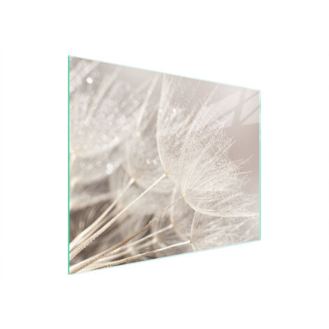 Glasschneidebrett 52x40 Blume