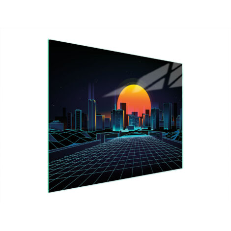 Glasschneidebrett 52x40 CITY