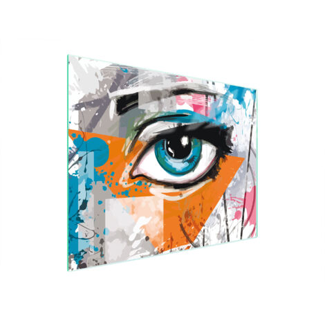 Glasschneidebrett 52x40 EYE