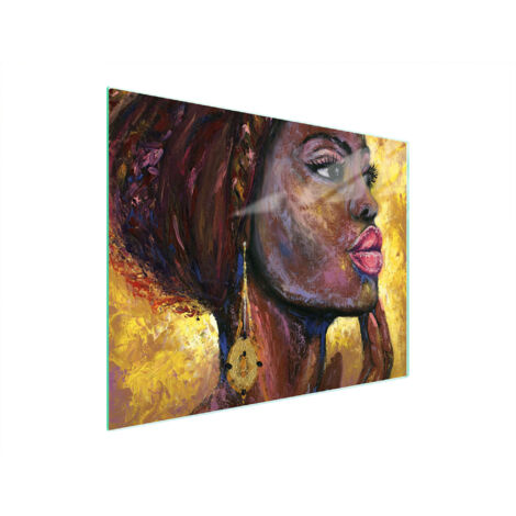 Glasschneidebrett 52x40 Frau