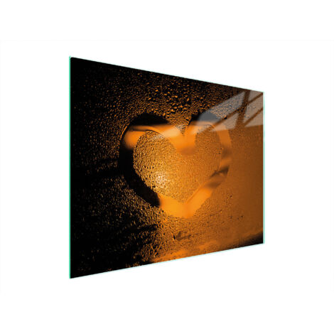 Glasschneidebrett 52x40 Herz