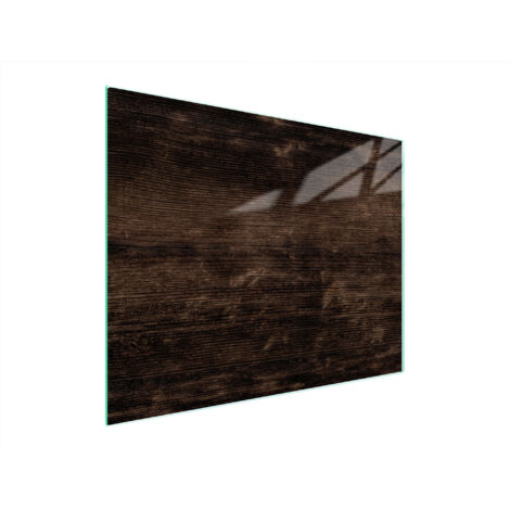 Glasschneidebrett 52x40 Holz