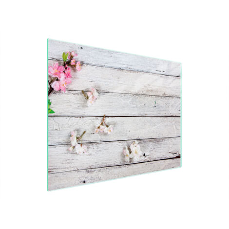 Glasschneidebrett 52x40 Holz