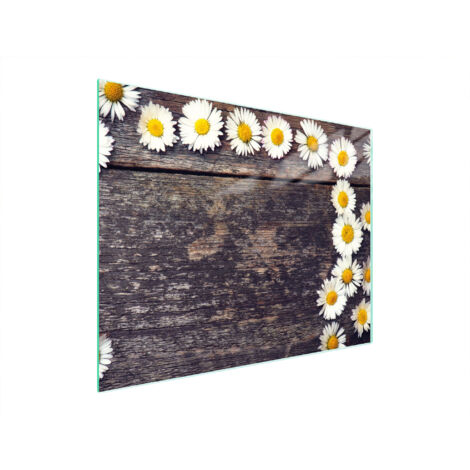 Glasschneidebrett 52x40 Holz
