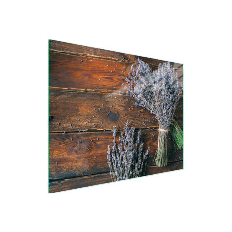 Glasschneidebrett 52x40 Lavendel