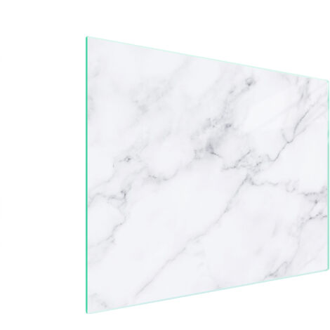Glasschneidebrett 52x40 Marmor