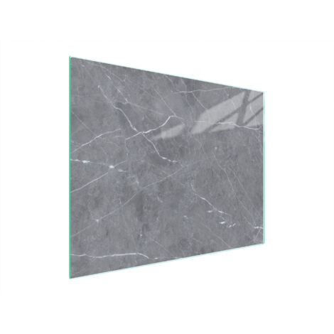 Glasschneidebrett 52x40 Marmor