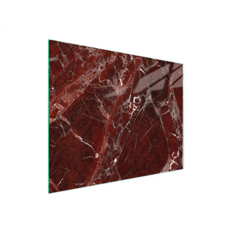 Glasschneidebrett 52x40 Marmor