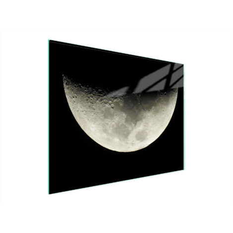 Glasschneidebrett 52x40 Mond