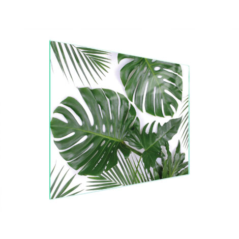 Glasschneidebrett 52x40 MONSTERA