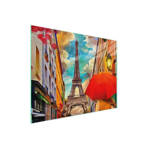 Glasschneidebrett 52x40 PARIS