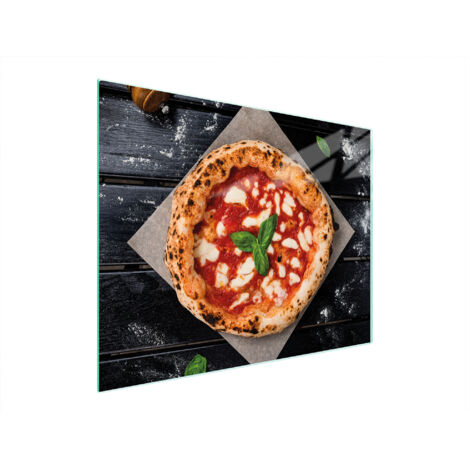 Glasschneidebrett 52x40 Pizza