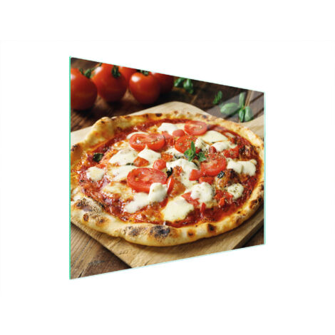 Glasschneidebrett 52x40 Pizza
