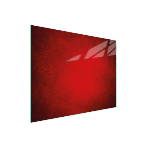 Glasschneidebrett 52x40 ROT