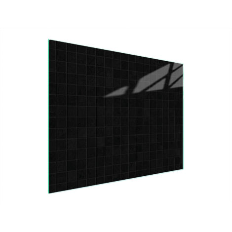 Glasschneidebrett 52x40 Schwarz