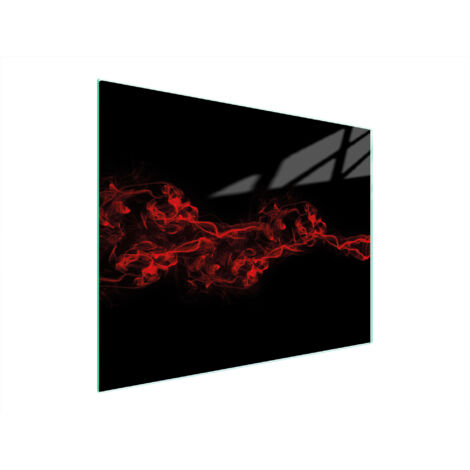 Glasschneidebrett 52x40 Schwarz