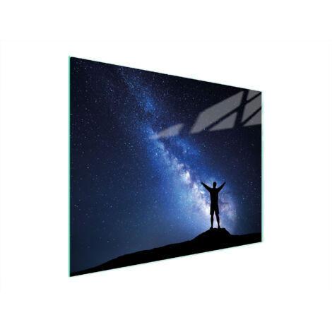 Glasschneidebrett 52x40 Sterne