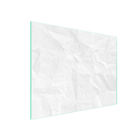 Glasschneidebrett 52x40 weiß