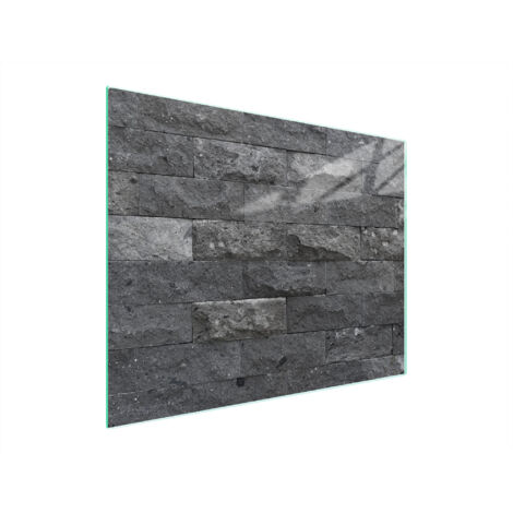 Glasschneidebrett 52x40 Ziegel