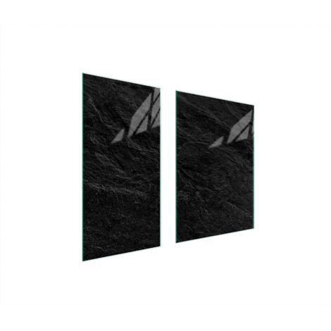GLASSCHUTZPLATTE 75x52 SCHIEFER