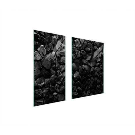GLASSCHUTZPLATTE 75x52 STEIN
